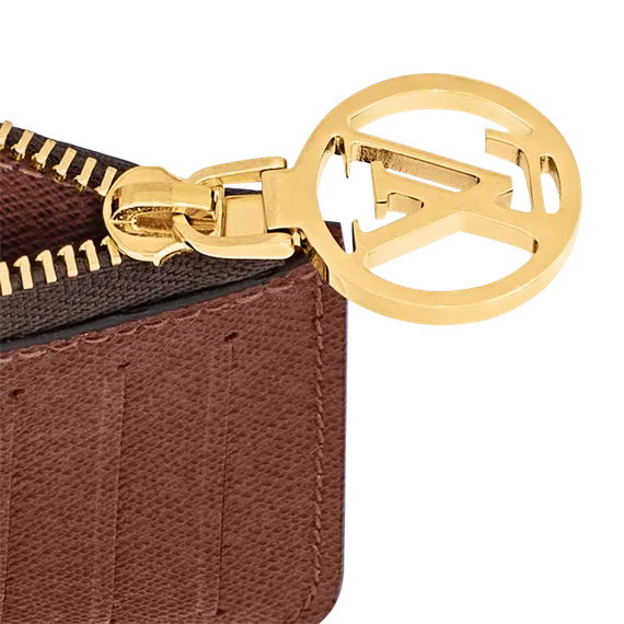 Держатель для карт Louis Vuitton Romy коричневый