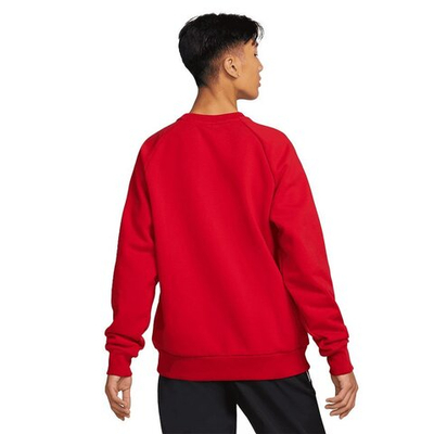 Баскетбольная толстовка Nike NSW Fleece Crew Red Sweatshirt