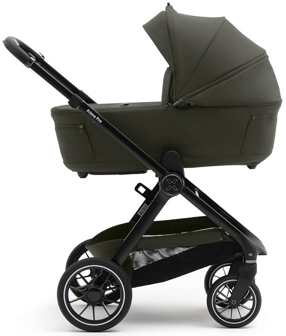 Коляска Agex Prima Pro 3 в 1 с автокреслом i-Safe Grey APF664 Green (Зеленый)