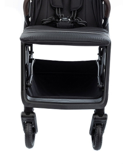 Прогулочная коляска Kidzi Breezy + накидка на ножки Black