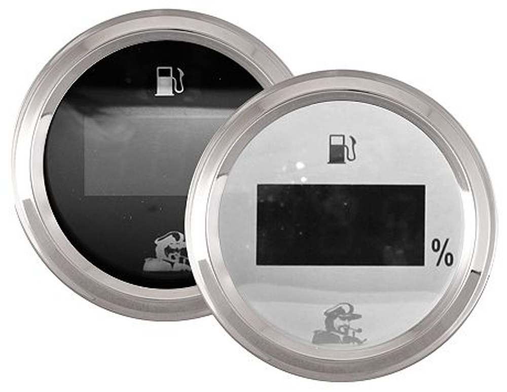 Указатель уровня топлива цифровой, 240-33 Ом, черный циферблат (10254412)