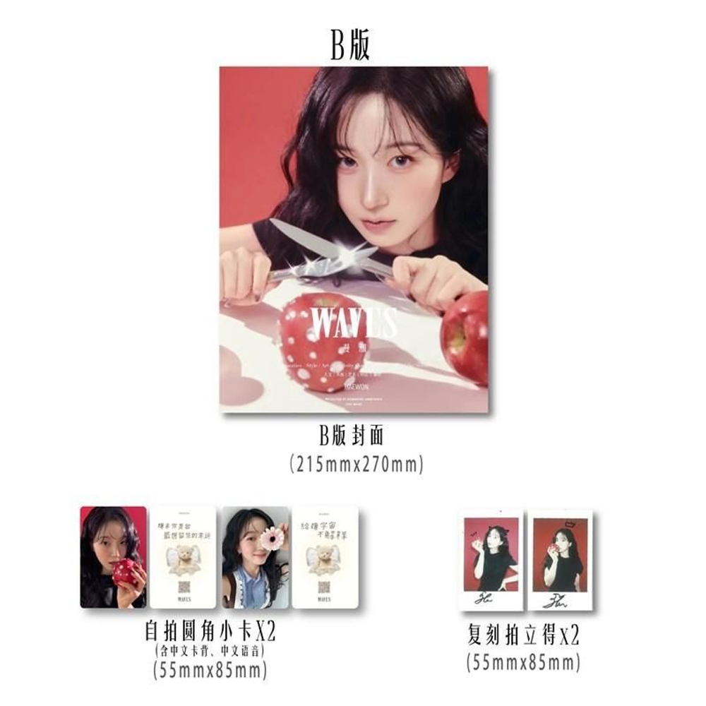 (ПРЕДЗАКАЗ) публикация WAVES (CHINA) - 2025.12 OH HAE WON B Type