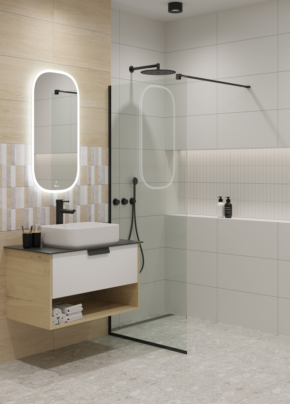 Керамогранит LB Ceramics Спектр 30x60.3 см 1.44 м² матовый цвет белый
