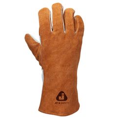 Краги Jeta Safety JWK401  спилковые с подкладкой