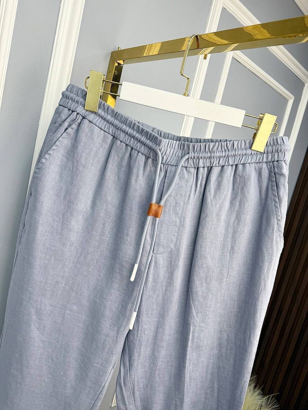 Льняные брюки Loro Piana
