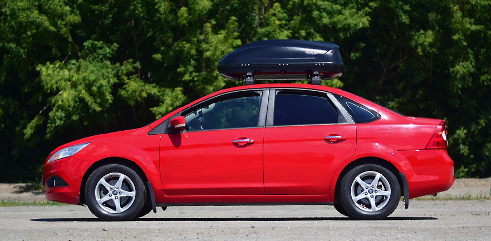 Turino Compact (360 л) чёрный с двусторонним открыванием