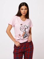 Пижама х/б бриджи+футболка УБФ004