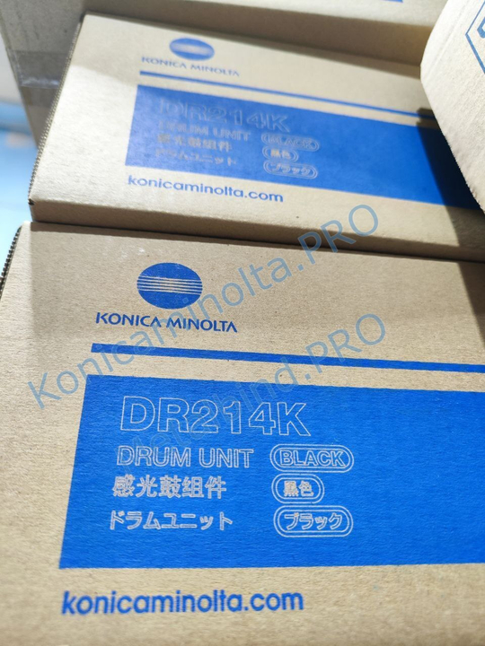 Фотобарабан DR-214 K Konica Minolta оригинальный черный A85Y0RD