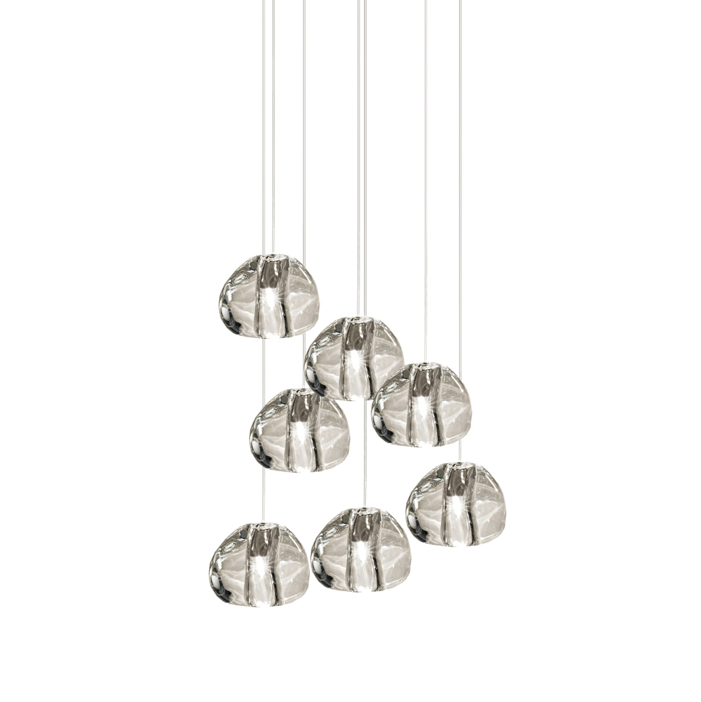 Pendant design lamp   Mizu by Terzani (7 suspension)