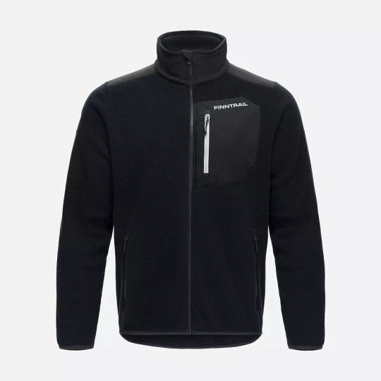 Finntrail Толстовка мужская флисовая Sherpa 1397 Graphite