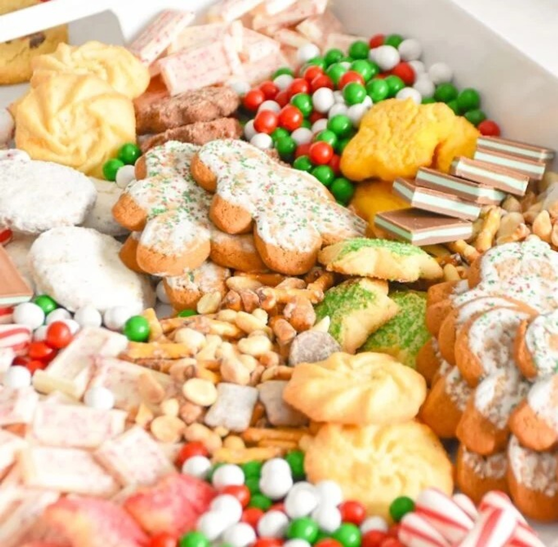 Вечеринка с печеньем на Рождество