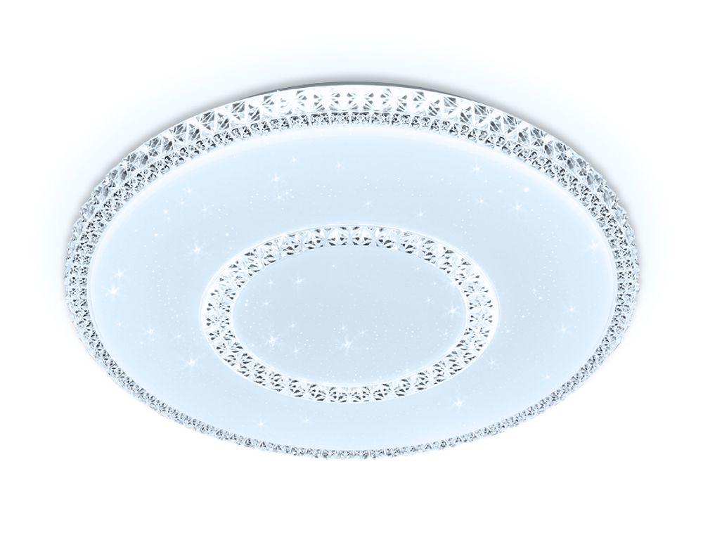 Ambrella Потолочный светодиодный светильник с пультом Crystal FF98