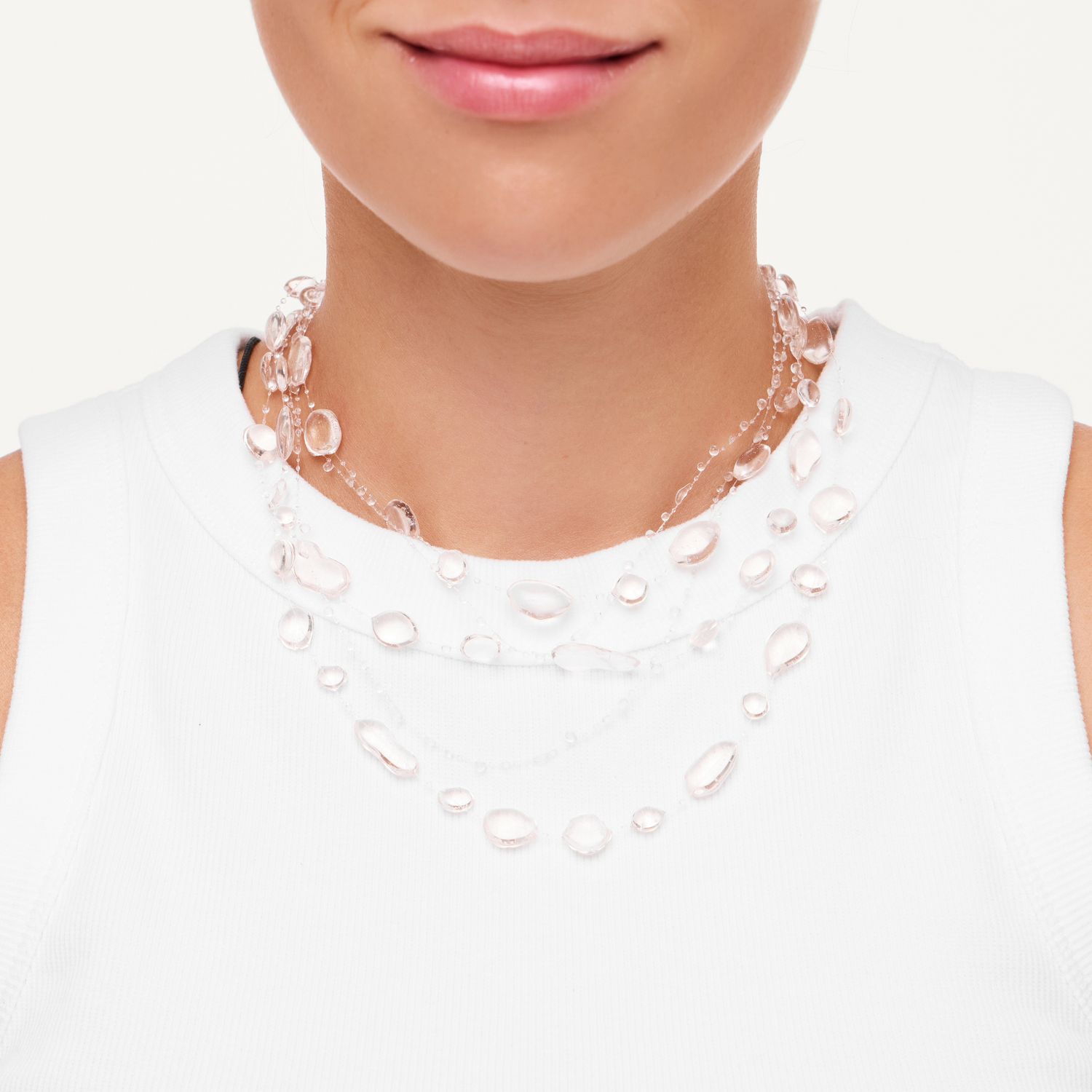 Колье Drops Layered Necklace