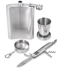 GT-96 Подарочный н-р фляжка с аксессуарами 280 мл