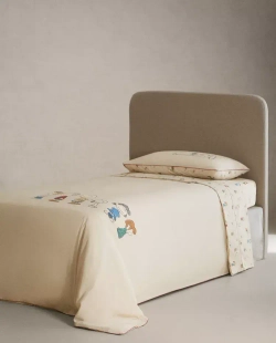 ZARA HOME ПРОСТЫНЯ С ПРИНТОМ "PEANUTS", РАЗНОЦВЕТНЫЙ