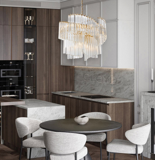 Люстра Cloyd EVOLUTE-A C10 / Ø60 см - золото (арт.10304)