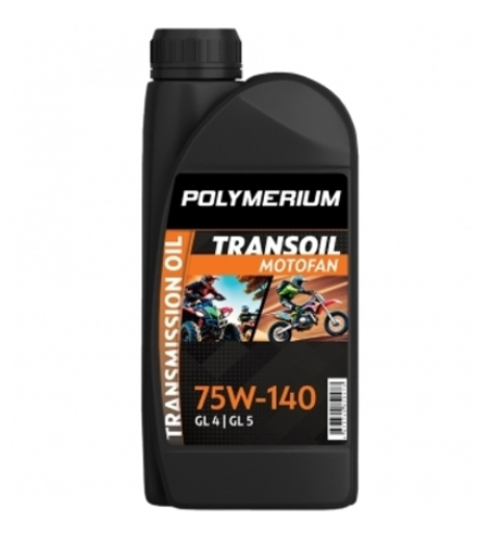 Масло трансмиссионное SAE 75W-140 GL4/5 POLYMERIUM MOTOFAN TRANSOIL 1л