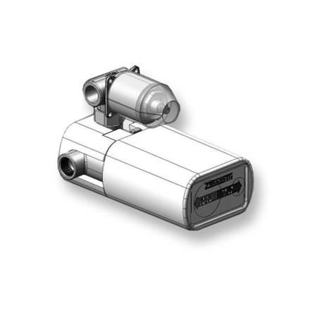 Встраиваемая часть термостата Zucchetti с запорным дивертером на 2 потока R98662