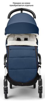Коляска прогулочная Stokke YOYO3 рама белая White Air France Blue