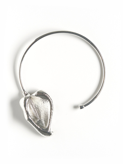 Обруч "Flower Calla" Silver