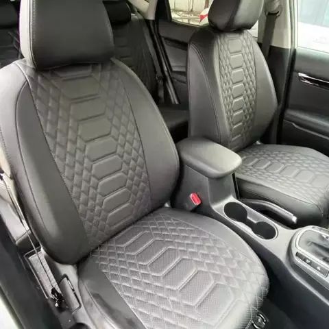 Авточехлы правый руль на 3 ряда (на заказ)