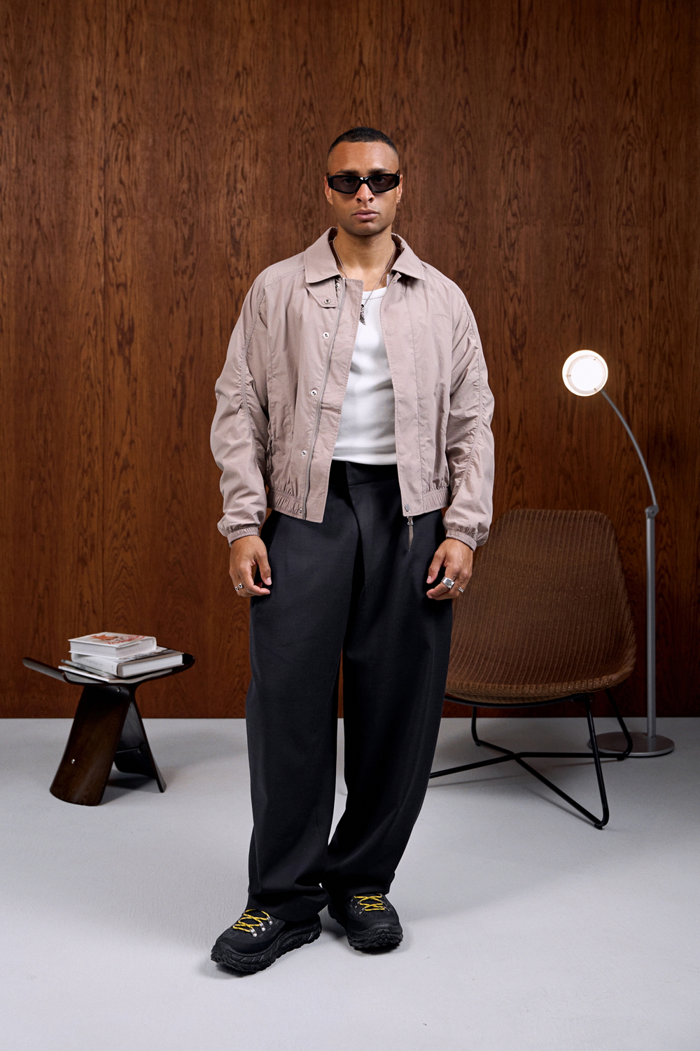 Куртка Nothomme Blue Monte Bent Knife Sleeve Workwear Turn-down Collar Jacket "Ebony Powder"