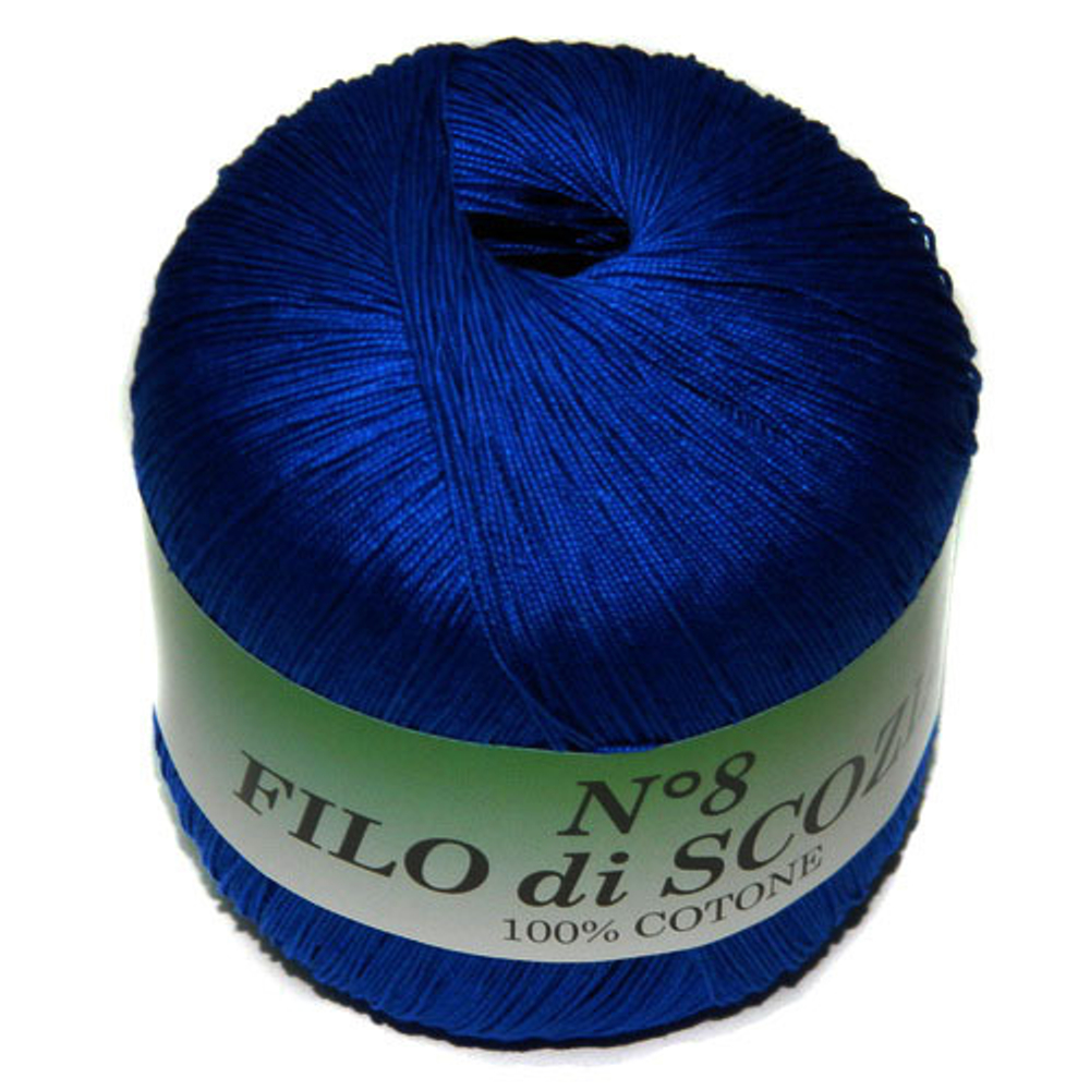 Пряжа Filo Di Scozia №8 50г, 340м, 100%мерсеризованный хлопок (цена за 1 шт)
