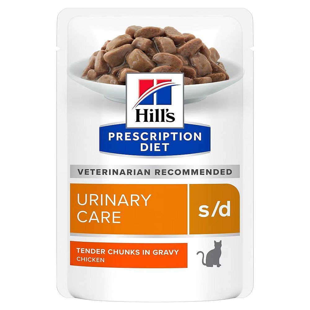 Hill&#39;s PD S/D пауч 85г диет.корм д/кошек (поддержание здоровья мочевыводящих путей)