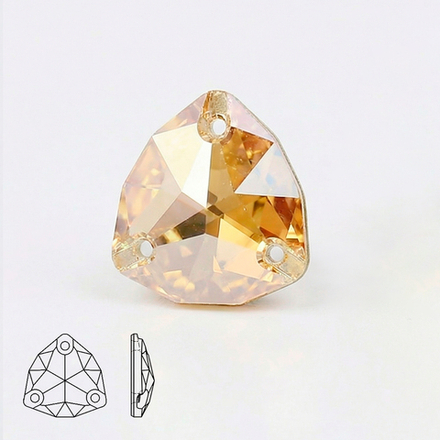 Стразы Trilliant Golden Shadow