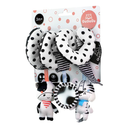 TM Toys - GaGaGu Плюшевая спираль с подвесками Tiger Cow GGG9791