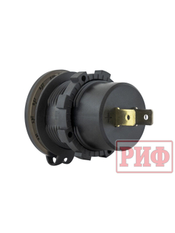 Розетка USB 2 QC 3.0 с вольтметром