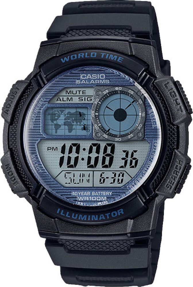 Японские наручные часы Casio Collection AE-1000W-2A2VEF