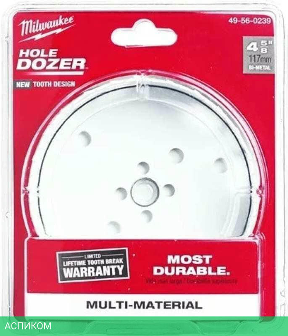 Коронка Milwaukee Hole Dozer 117мм (49560239)