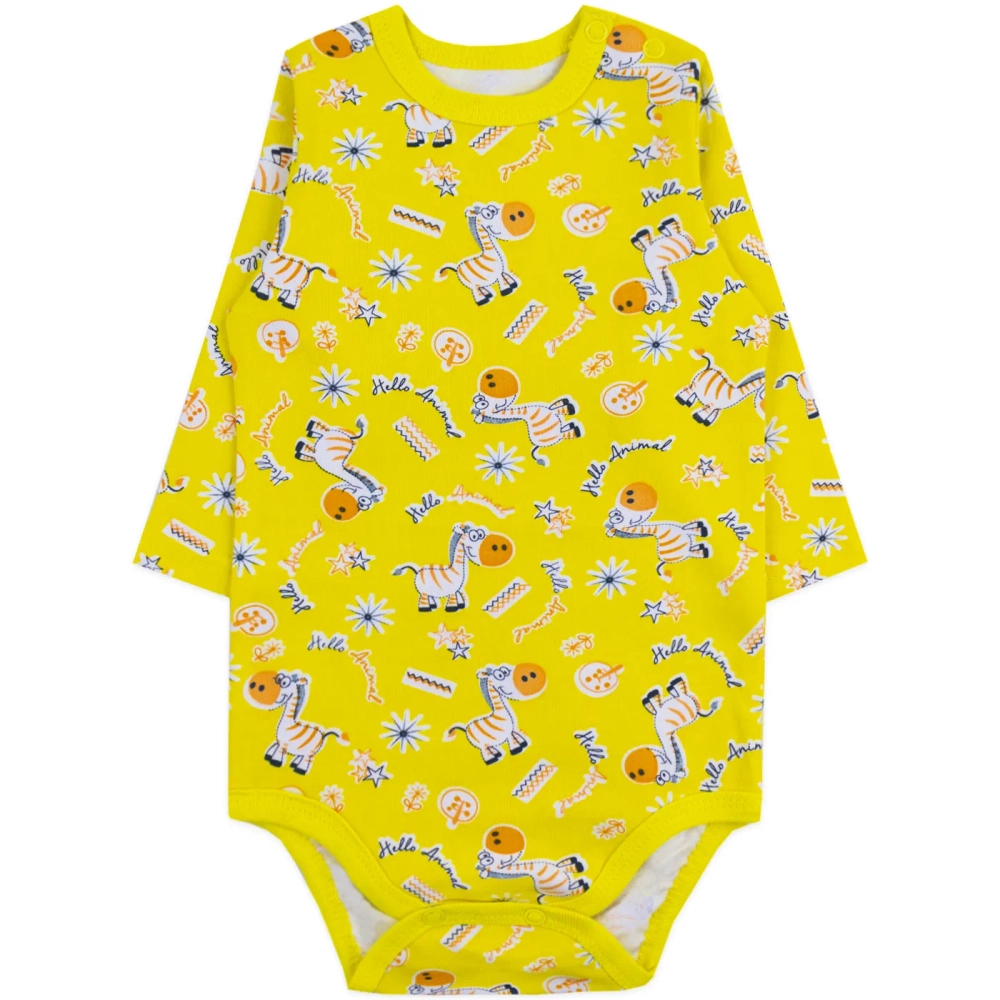 Боди Зебра 1 (жёлтый)