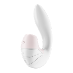 Вибратор с вакуумным стимулятором Satisfyer Supernova (белый)