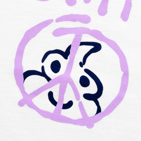 Футболка Popandopalaz Peace of Shit Белая - фото 6