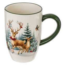 GAEM Кружка "Олени", 480 мл, L14 W9 H13 см