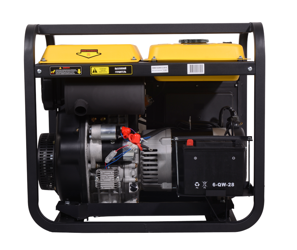 Электрогенератор дизельный LDG 10000LXА Huter