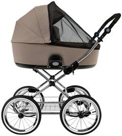 Детская коляска Roan Bass Next Classic d14 2.0 2 в 1 BSNC/90/2 Hazel/Black/руч.Black