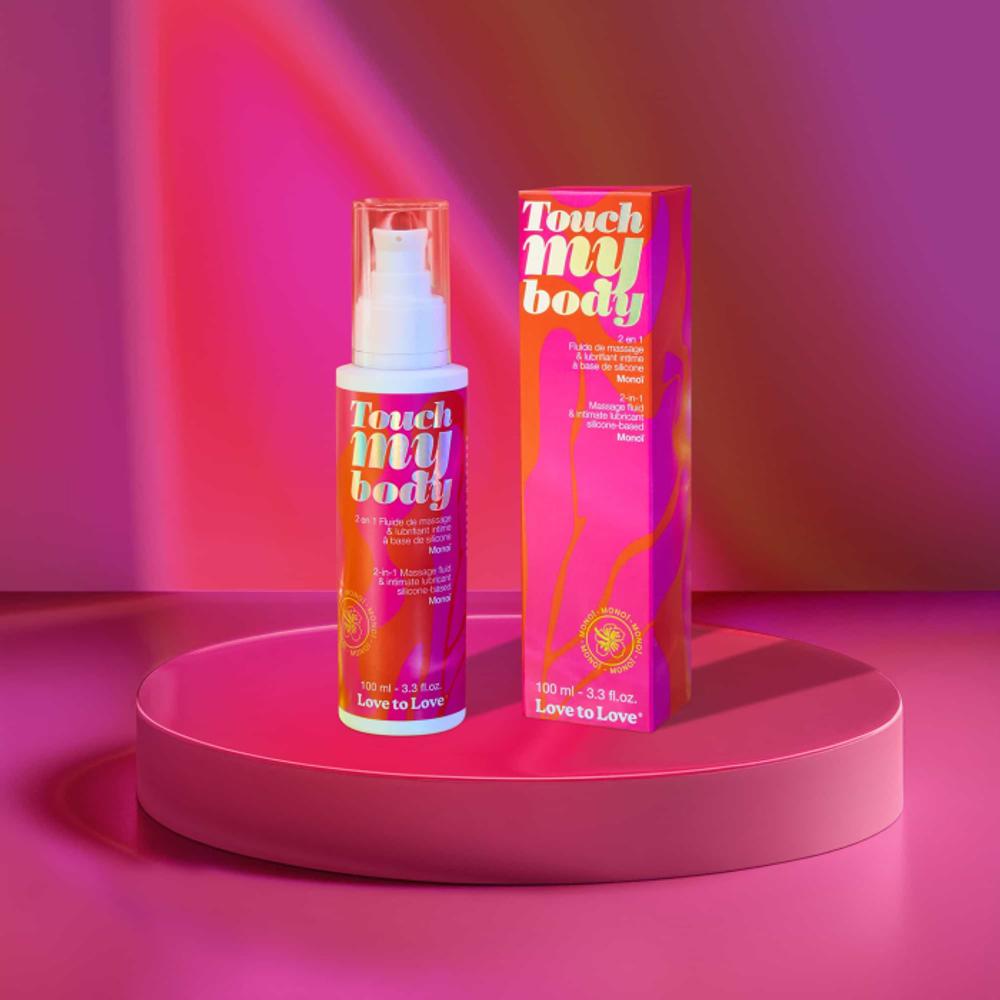 Силиконовый лубрикант 2в1 TOUCH MY BODY Моной 100мл