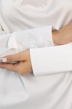 Блуза Шелковая сказка (белая) Б14380-33М LT Collection