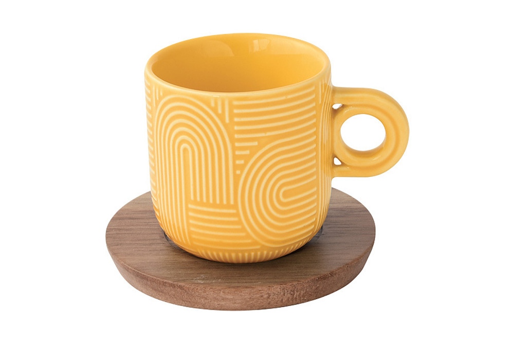 Набор чашек 4шт 110мл Easy Life Радуга el-r1782/tlo5