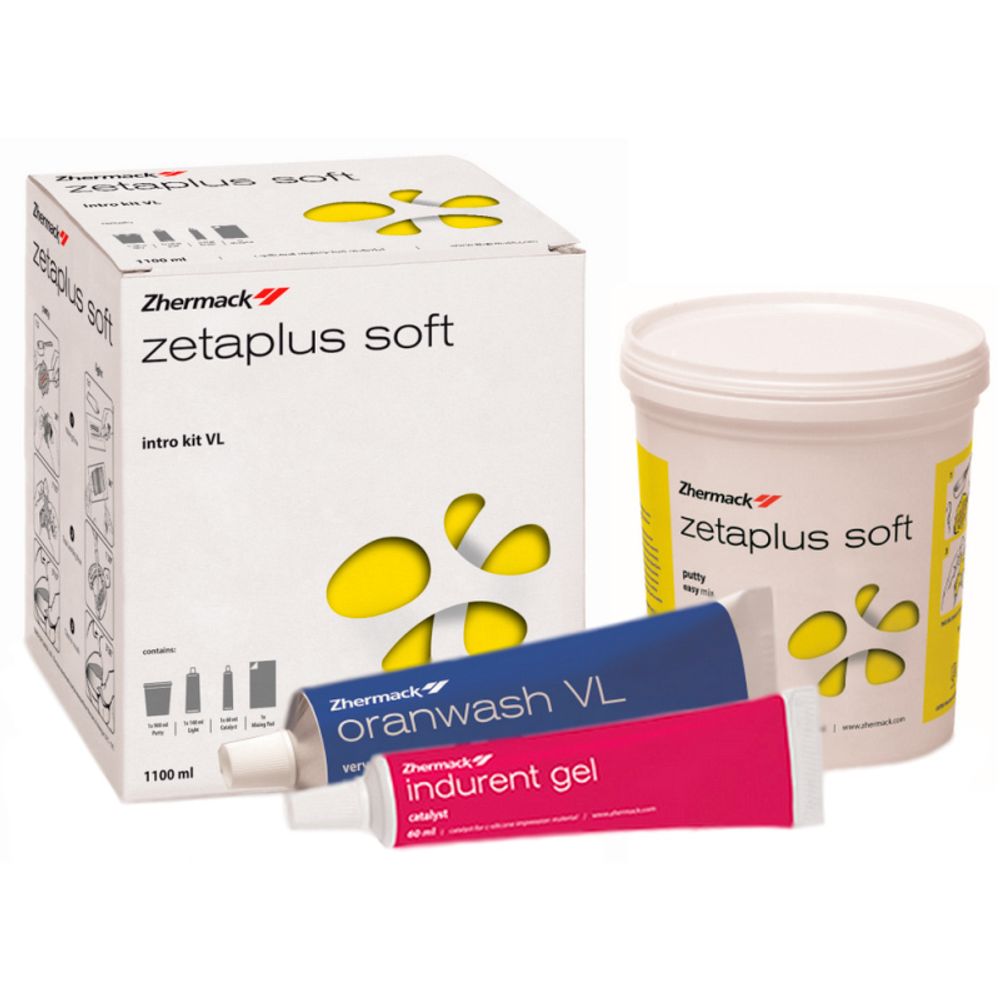 Zetaplus VL Soft (900мл.+150мл.+60мл.) Зетаплюс Софт набор, слепочный материал, C100610, Зета Плюс