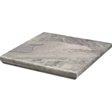 Ceramika Paradyz - Mattone Pietra Grafit - Ступень с капиносом угловая 330x330