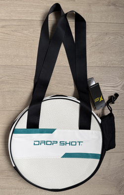 Элегантная сумочка Bassan круглая звёздно-белая Drop Shot