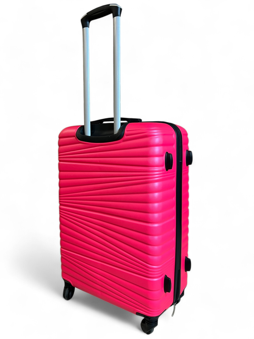 Большой чемодан Bon-Voyage Model Eight, Ярко-розовый, L-