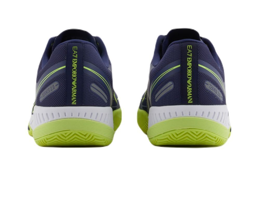 Мужские кроссовки теннисные EA7 Unisex Woven Sneaker Clay - белый