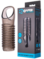 Насадка ToyFa XLover черная прозрачная 8,5 см