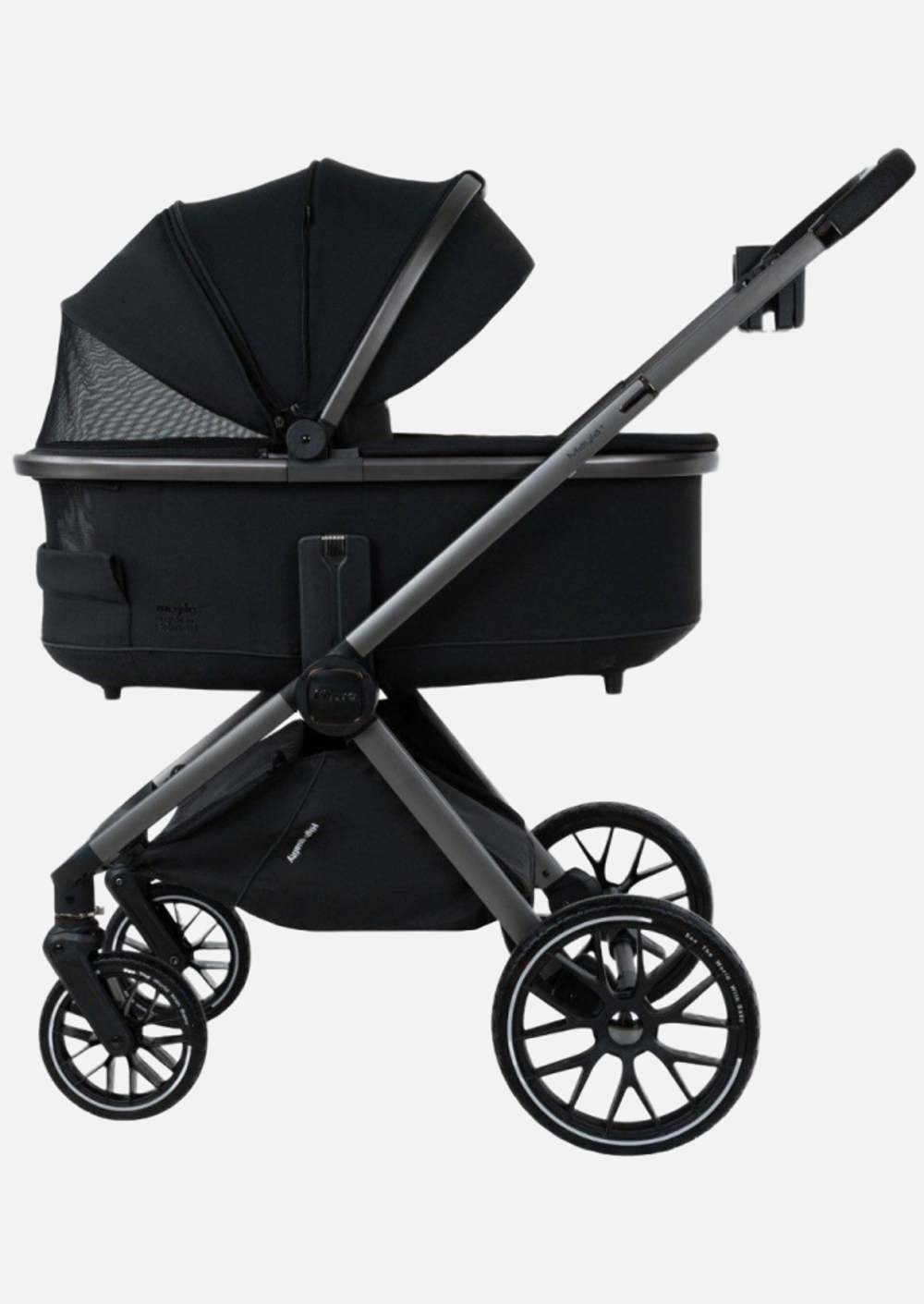 Pituso Коляска 2 в 1 Mayla Plus Black/Graphite