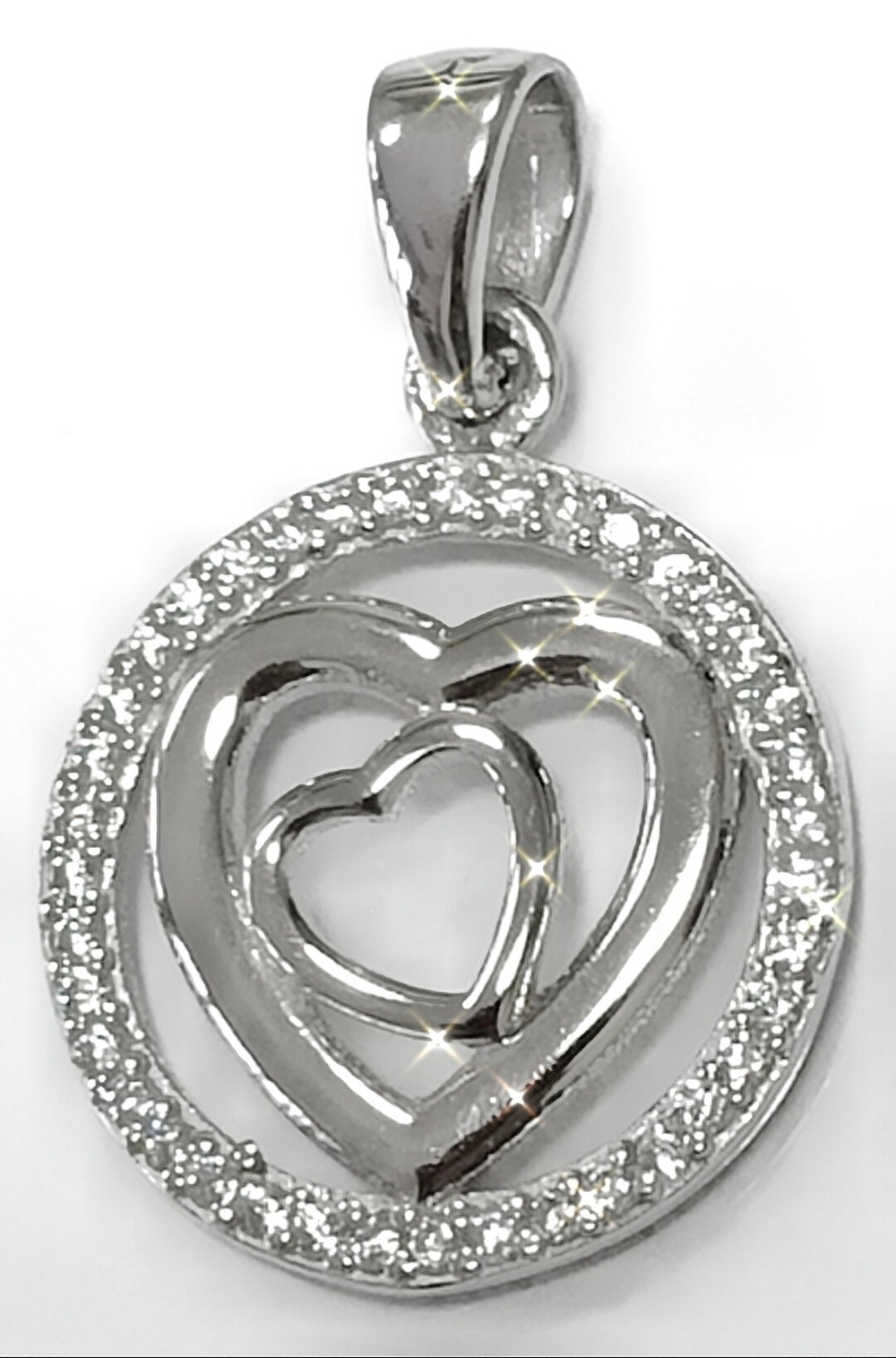 Ювелирная подвеска из серебра